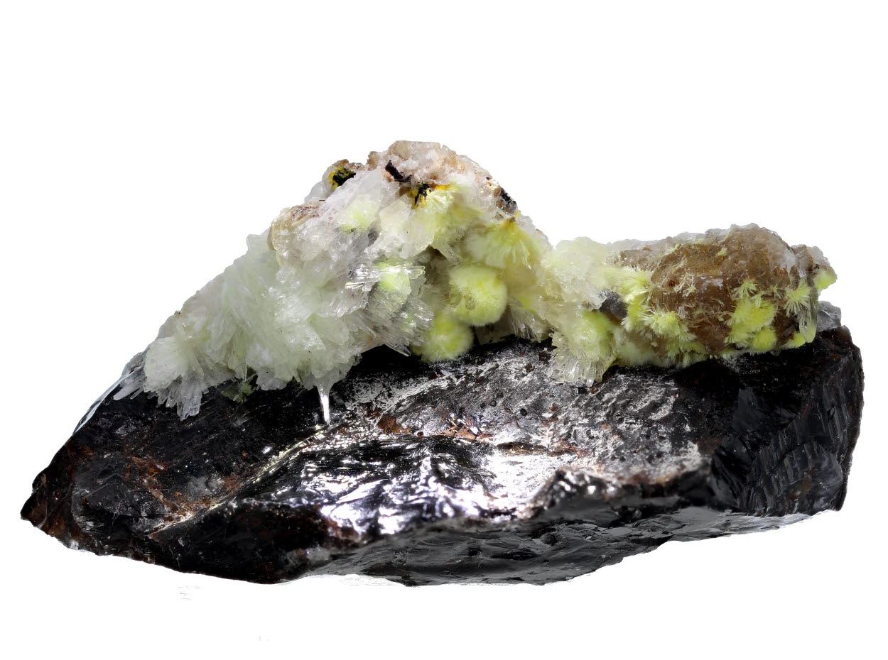 Haiweeite & Calcite