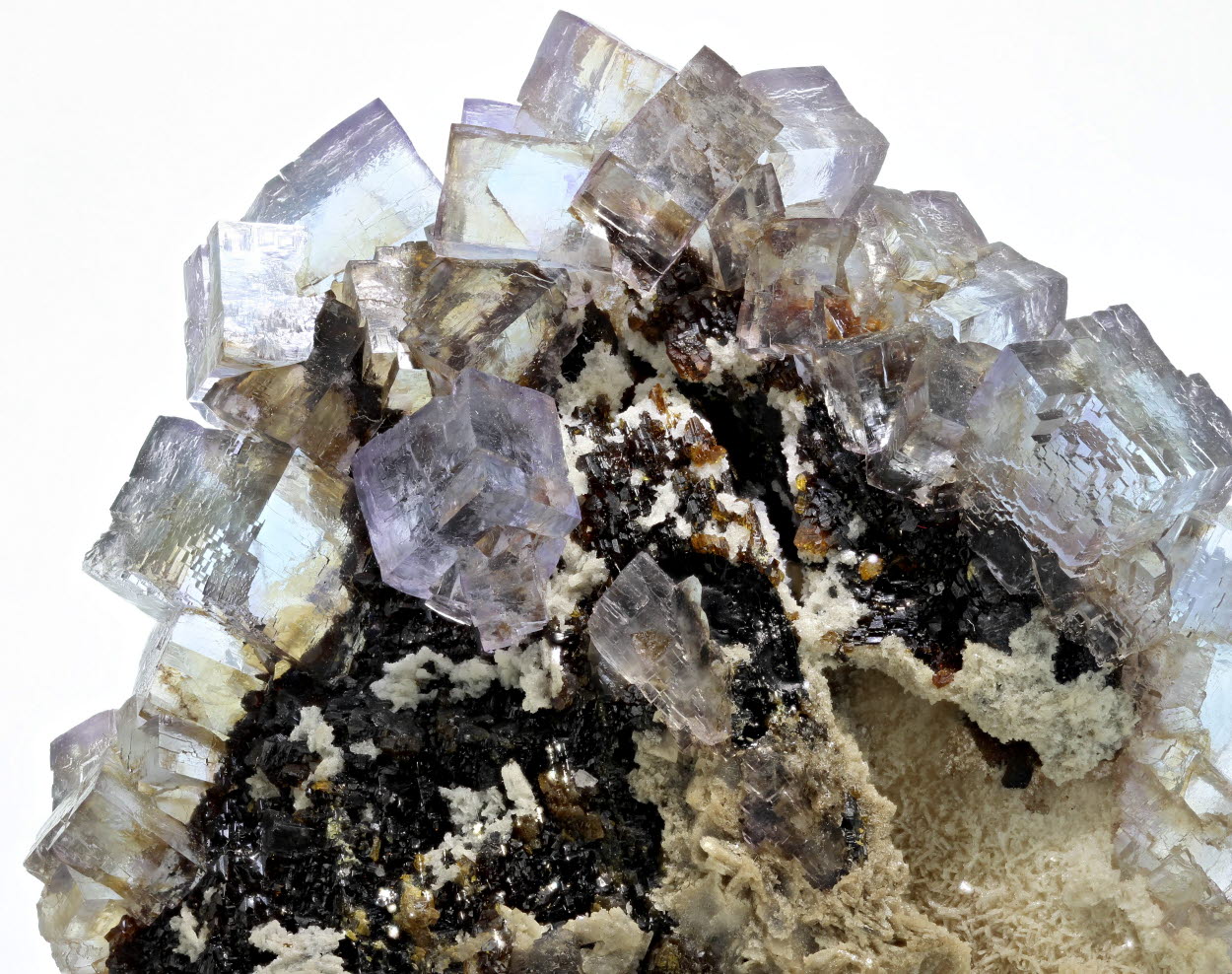 Fluorite Baryte & Sphalerite