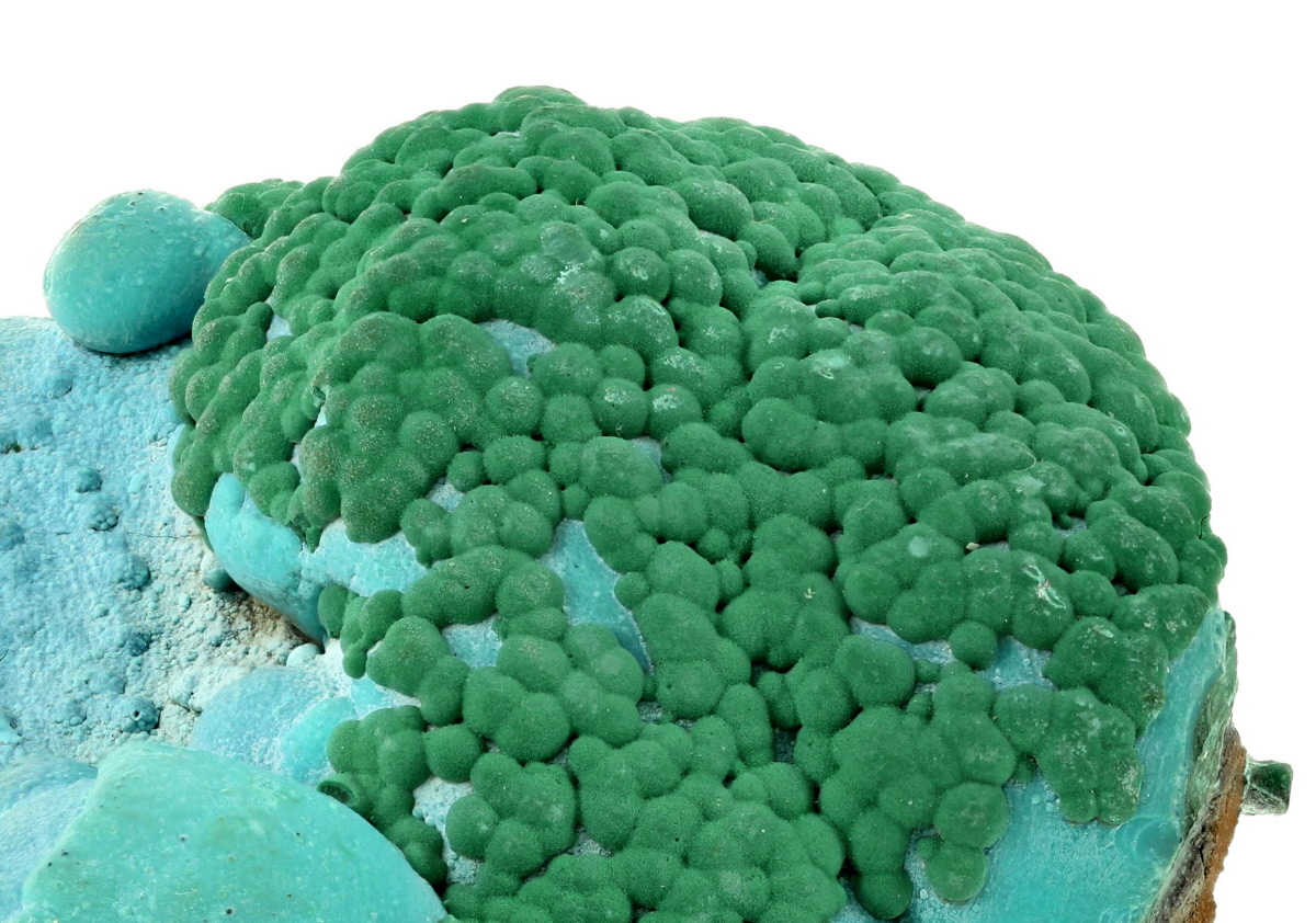 Malachite On Chrysocolla