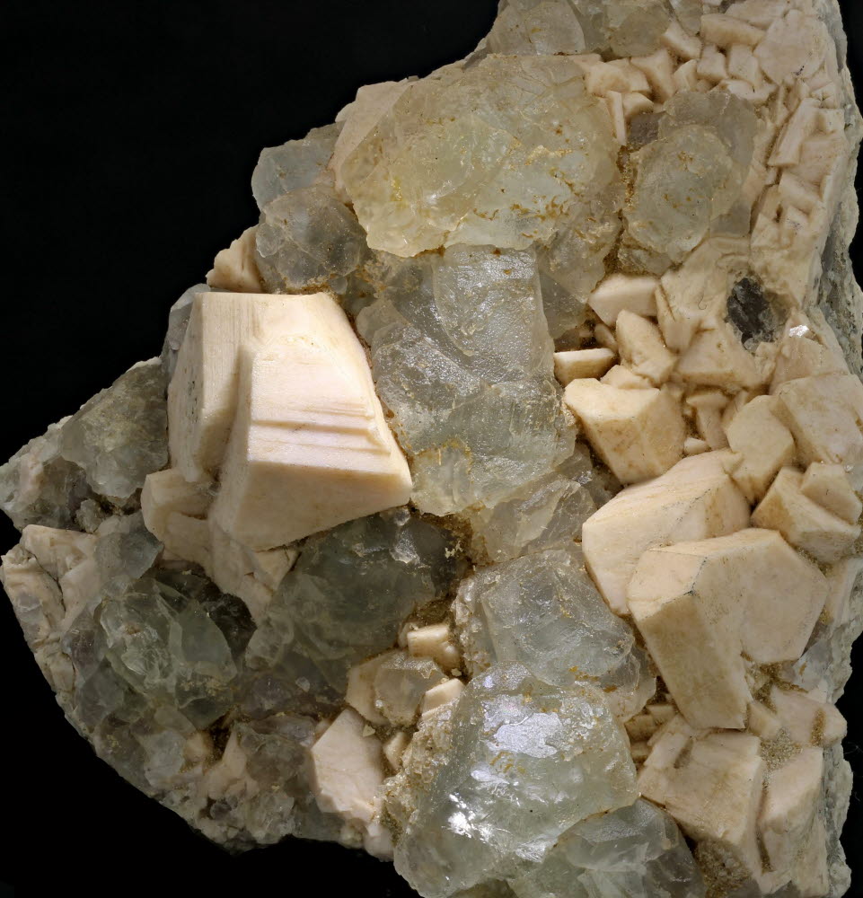 Fluorite & Microcline