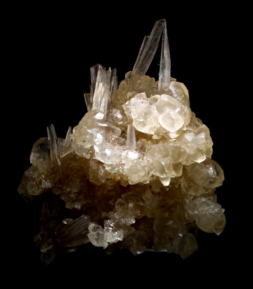 Strontianite On Calcite