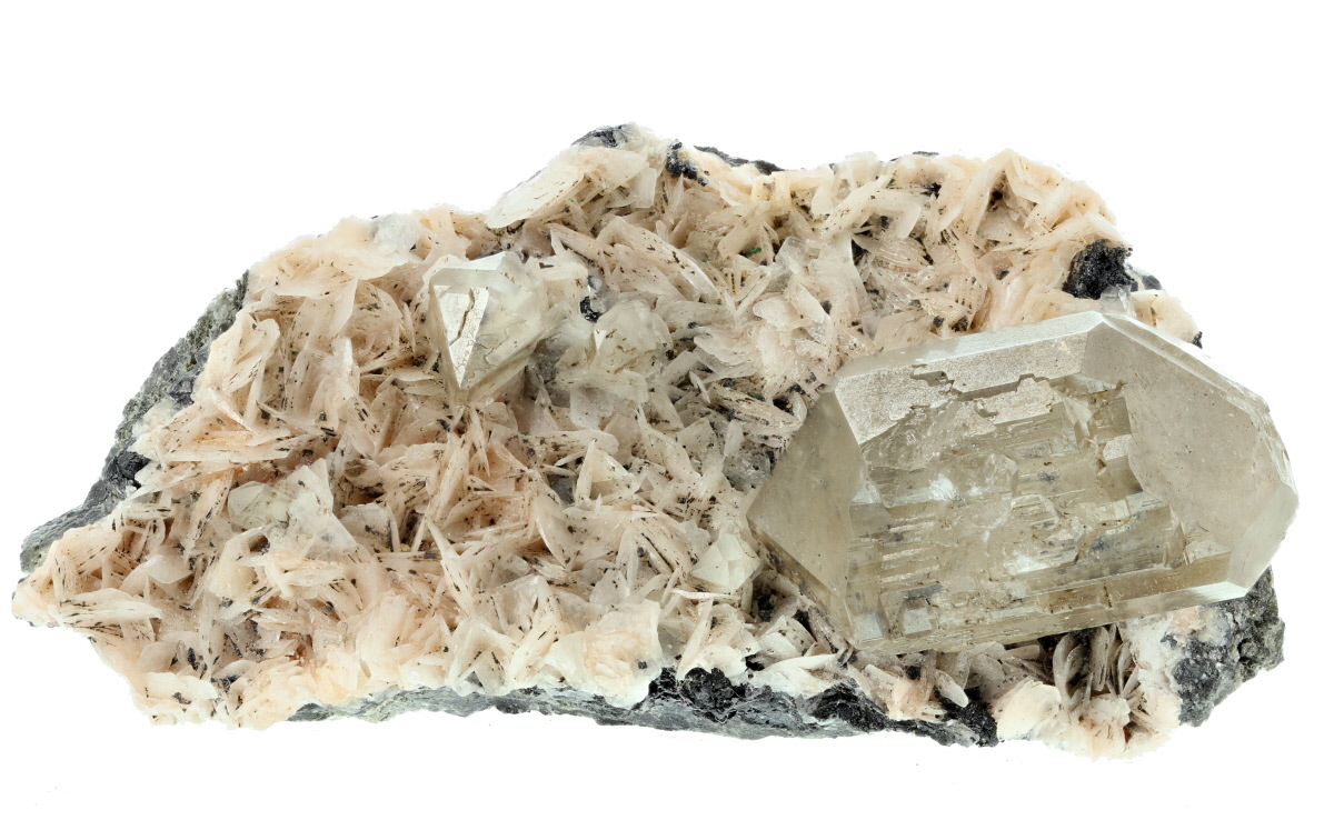 Cerussite With Baryte