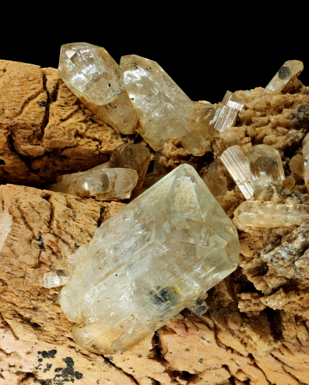 Topaz On Feldspar