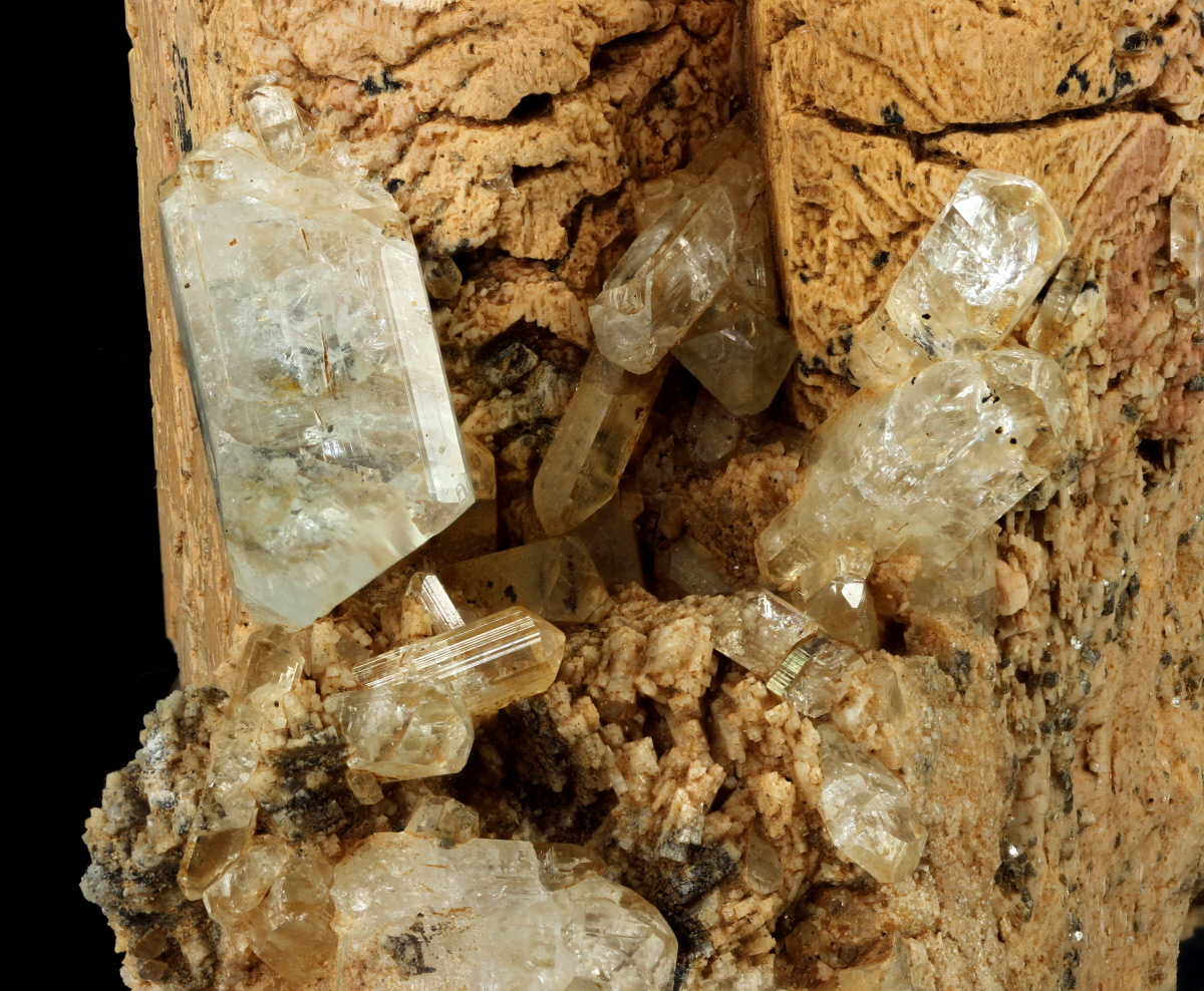 Topaz On Feldspar