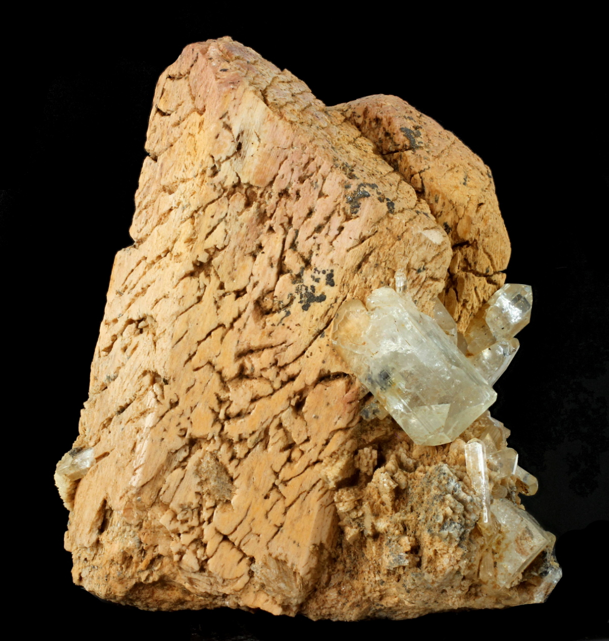 Topaz On Feldspar