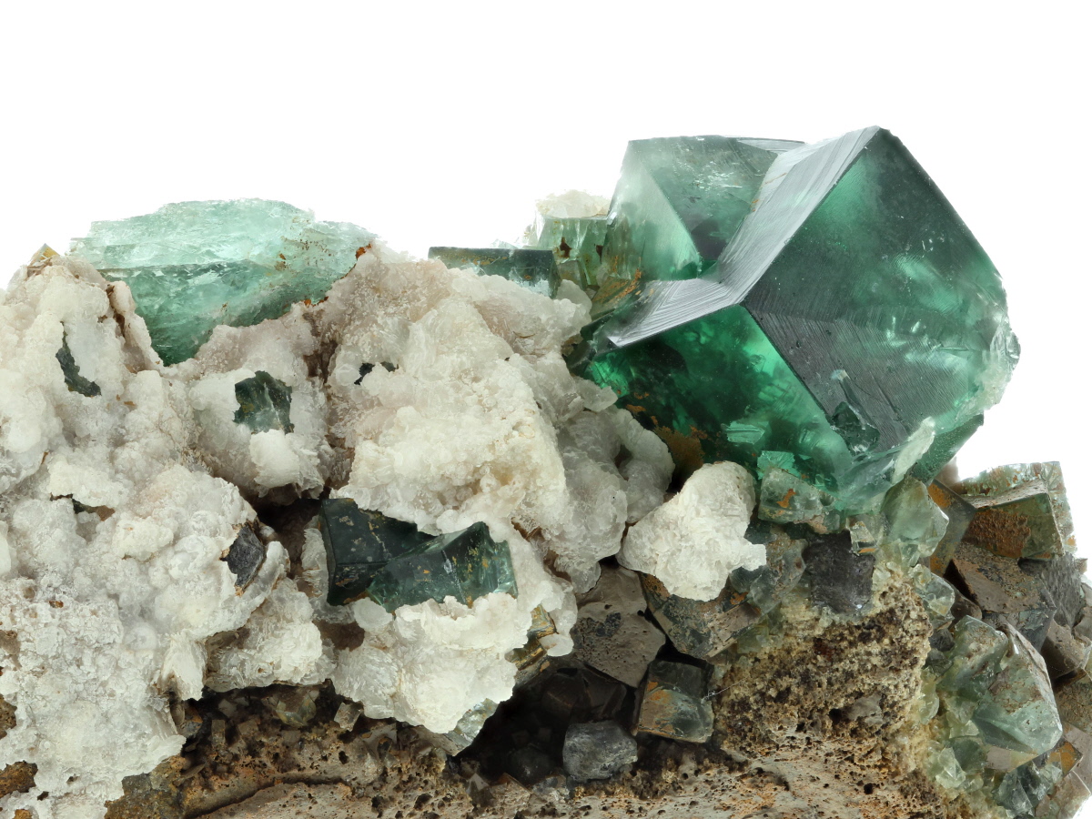 Fluorite & Aragonite