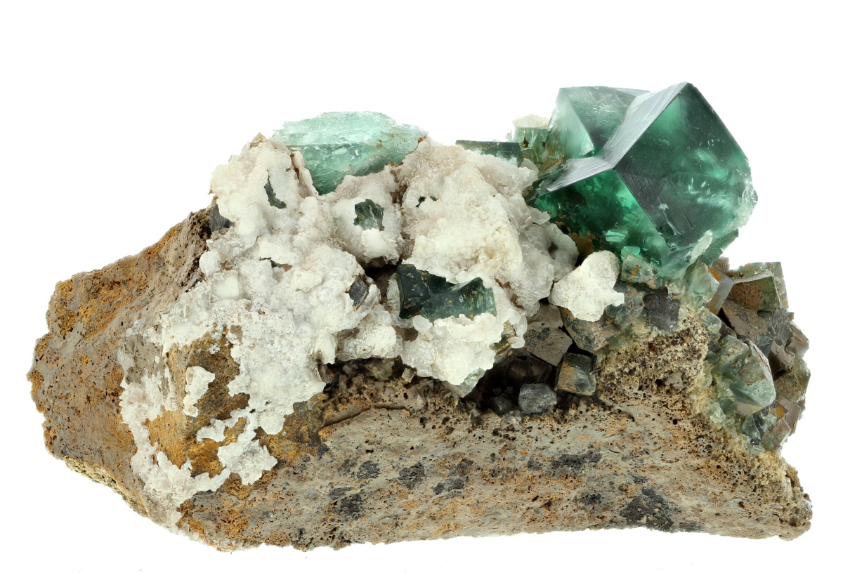 Fluorite & Aragonite