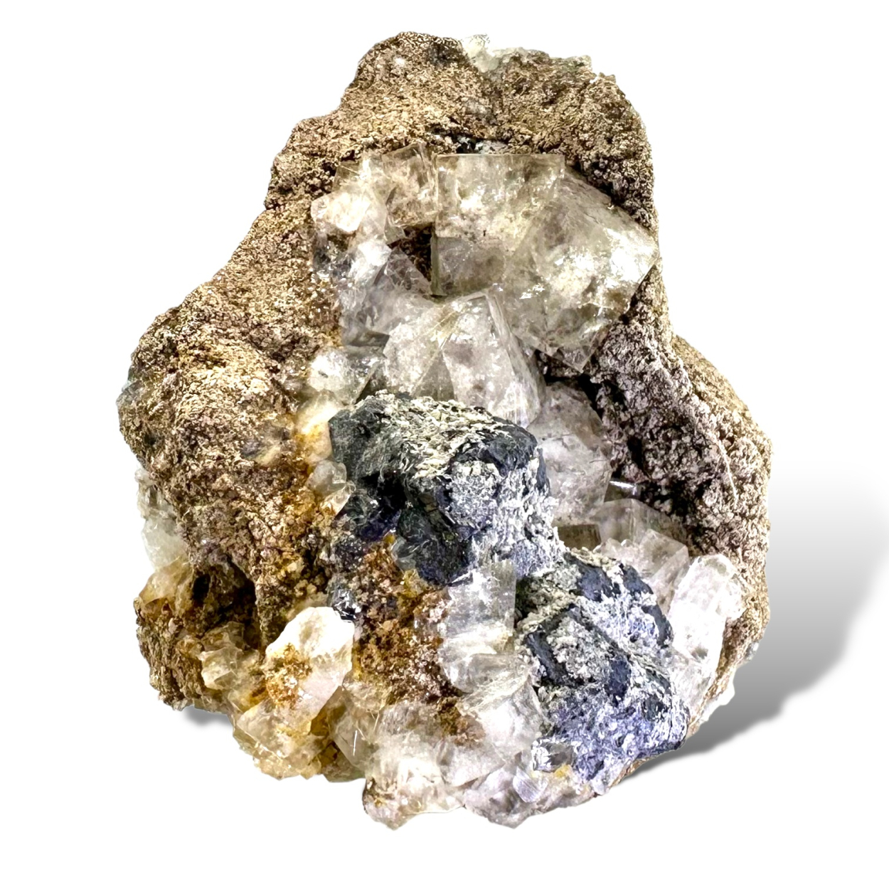 Fluorite Galena & Cerussite