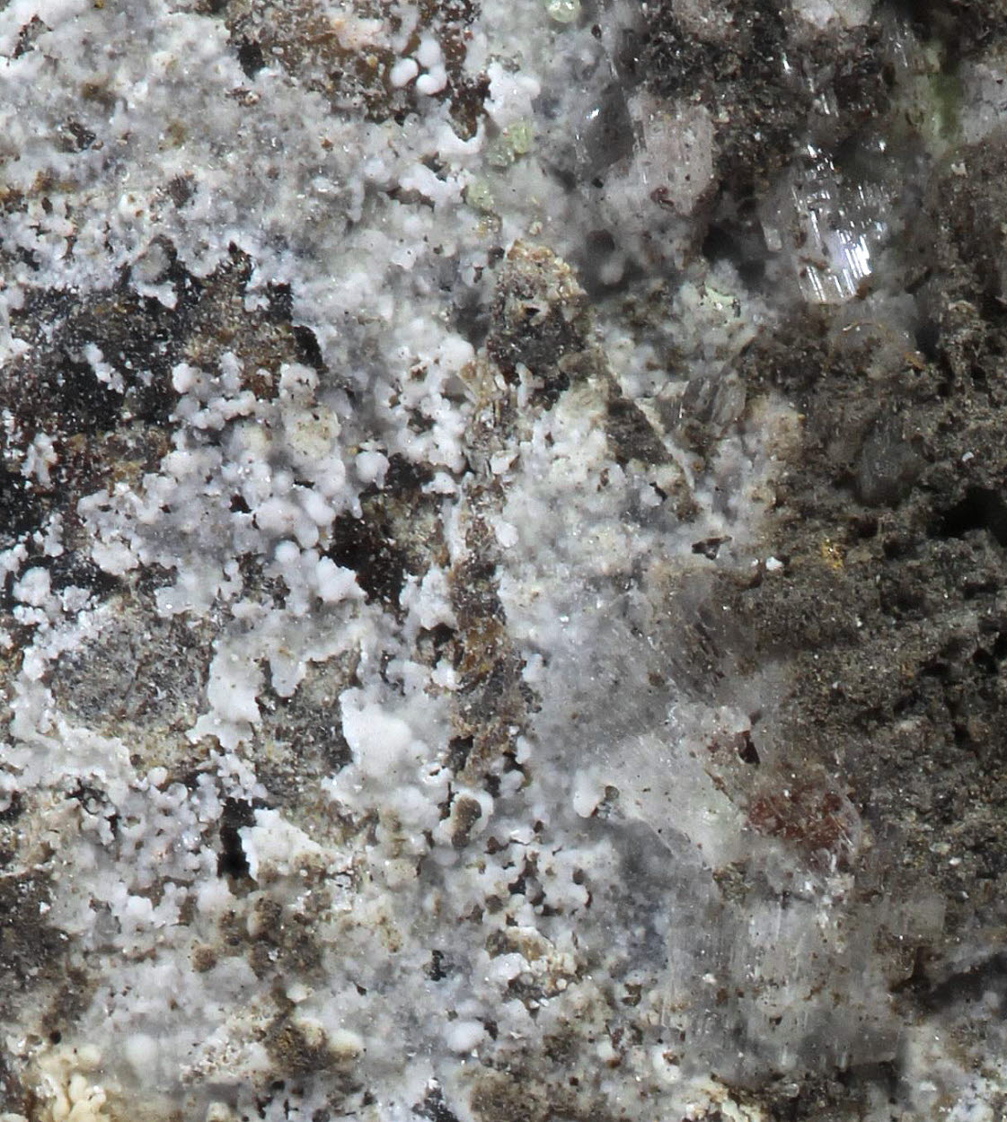 Brianyoungite & Gypsum