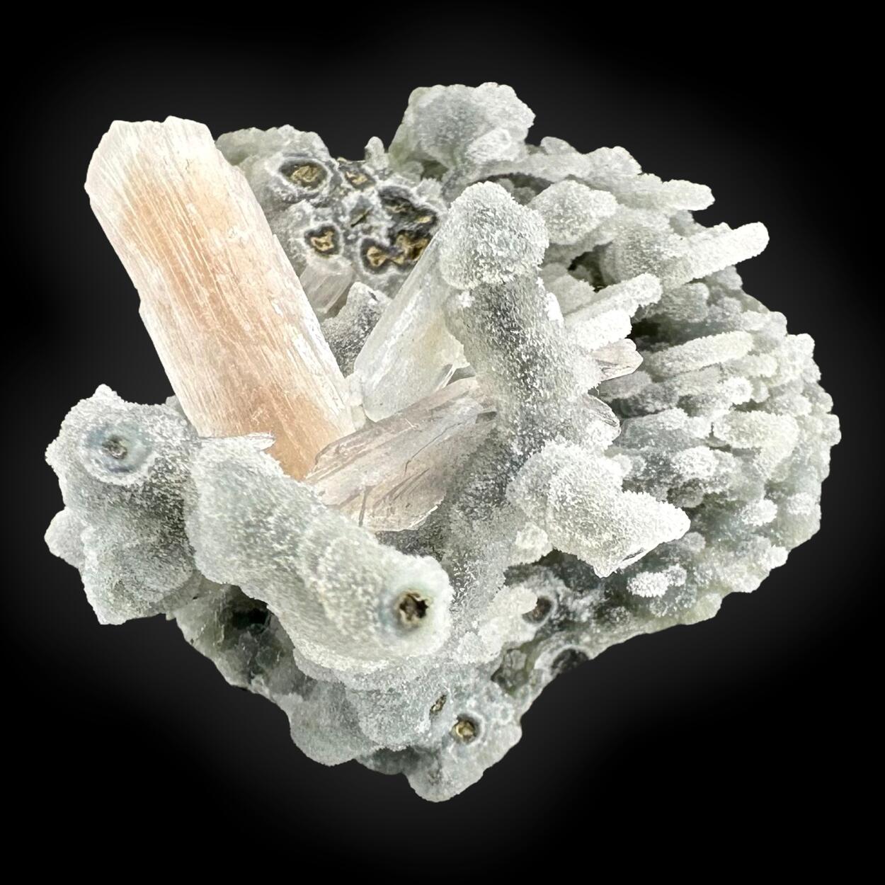 Stilbite & Chalcedony