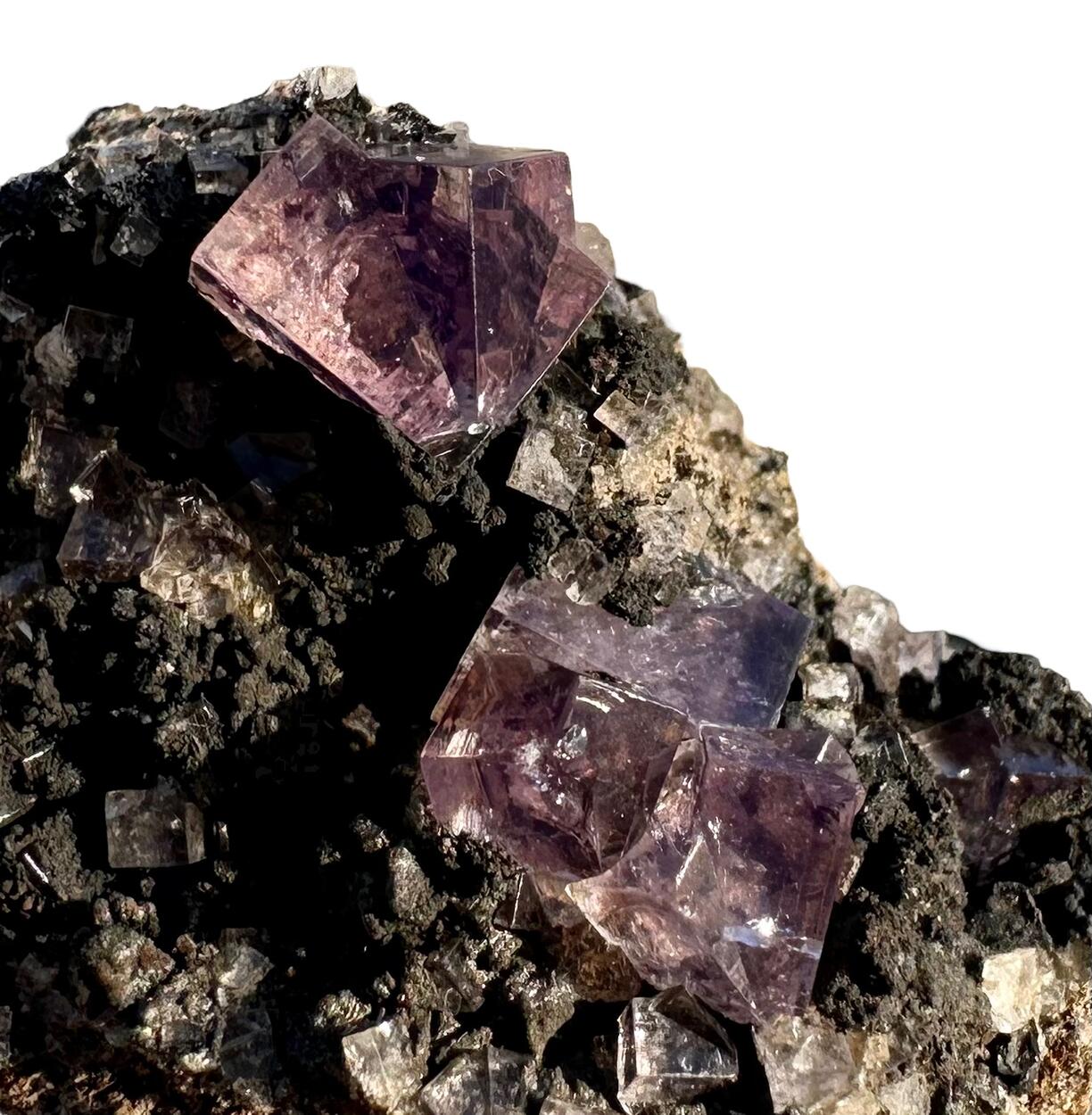 Fluorite & Goethite