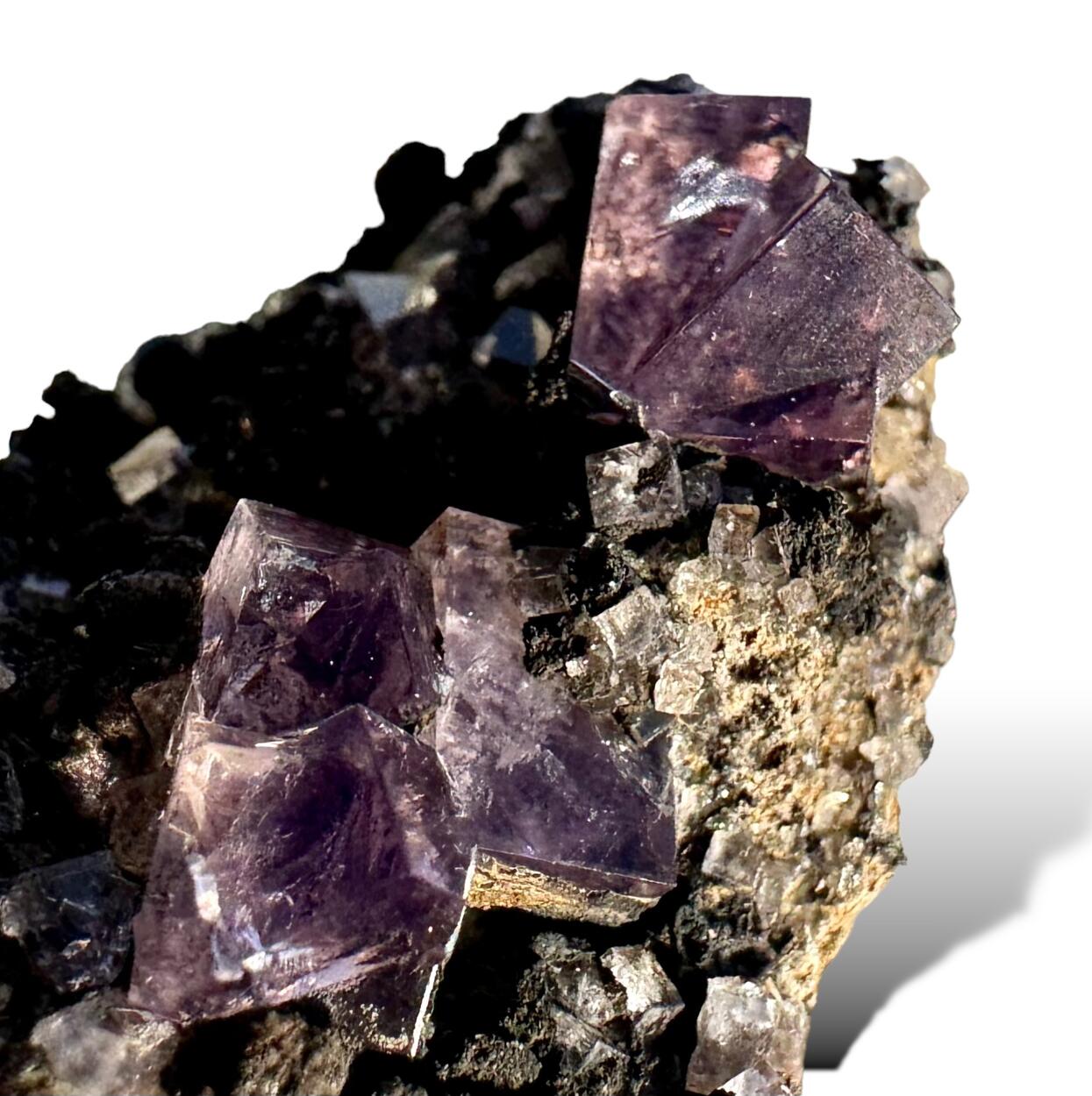 Fluorite & Goethite