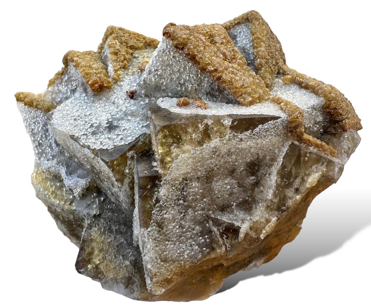 Fluorite Quartz & Siderite