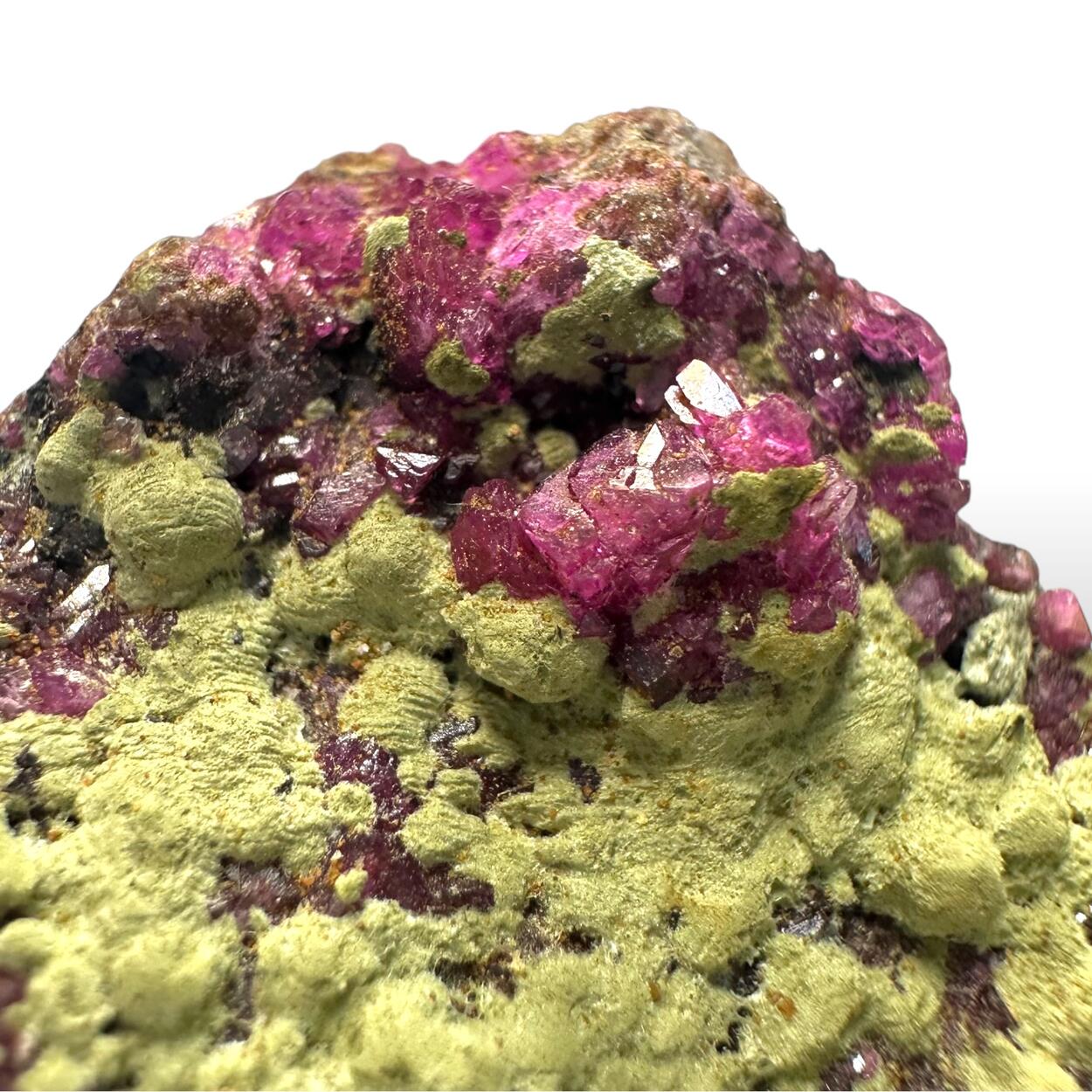 Kolwezite On Cobaltoan Calcite