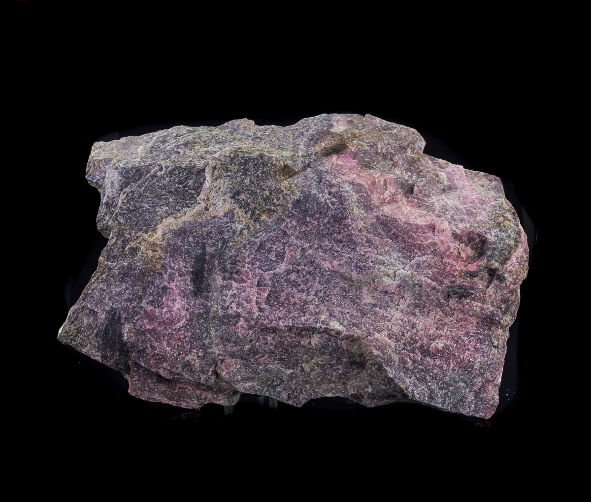 Willemite Calcite Fluorite Sphalerite & Rhodonite
