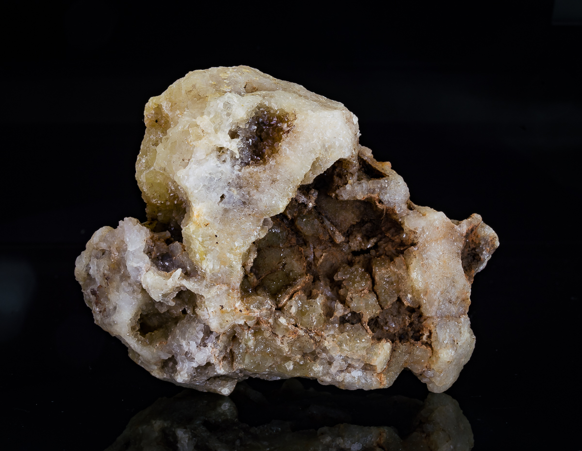 Quartz In Dolomite & Calcite