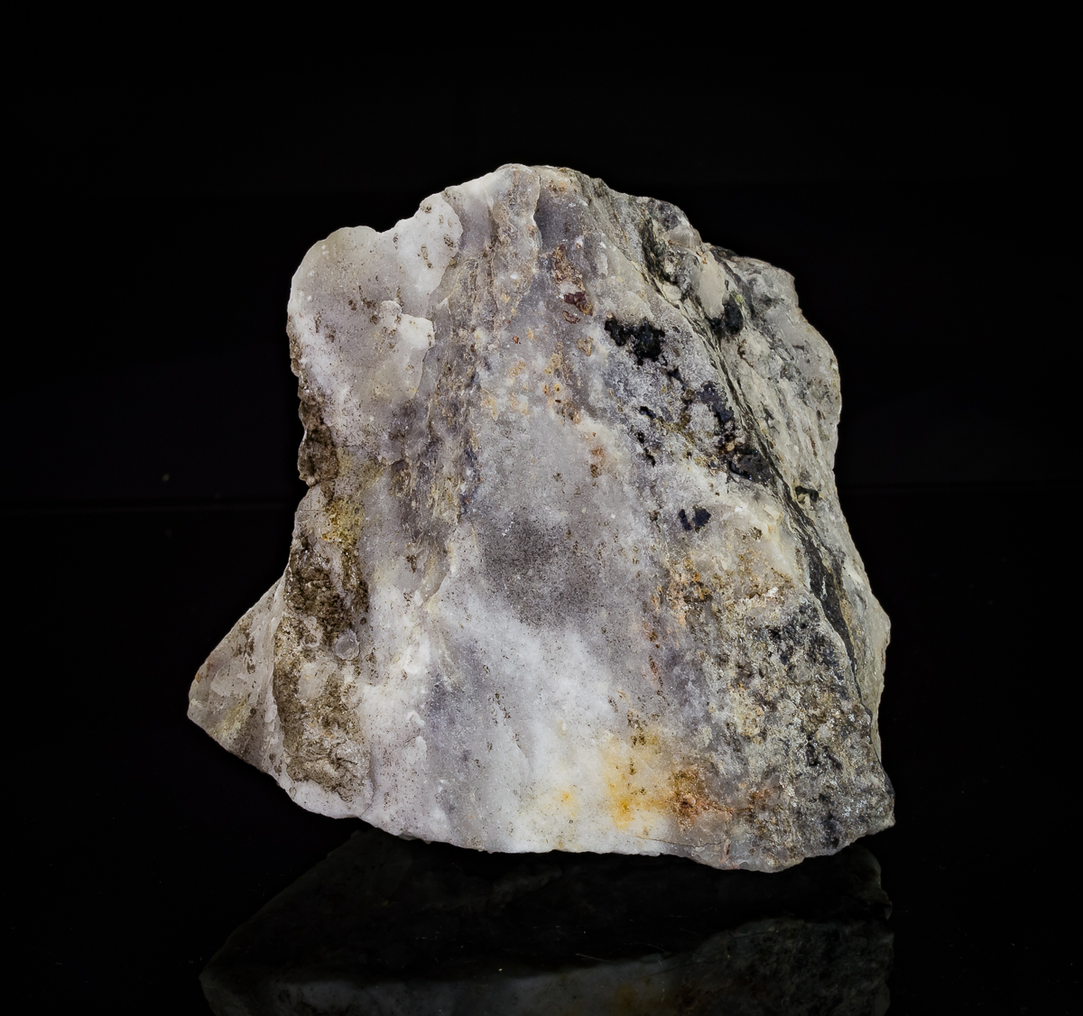 Calcite Sphalerite & Hydrozincite