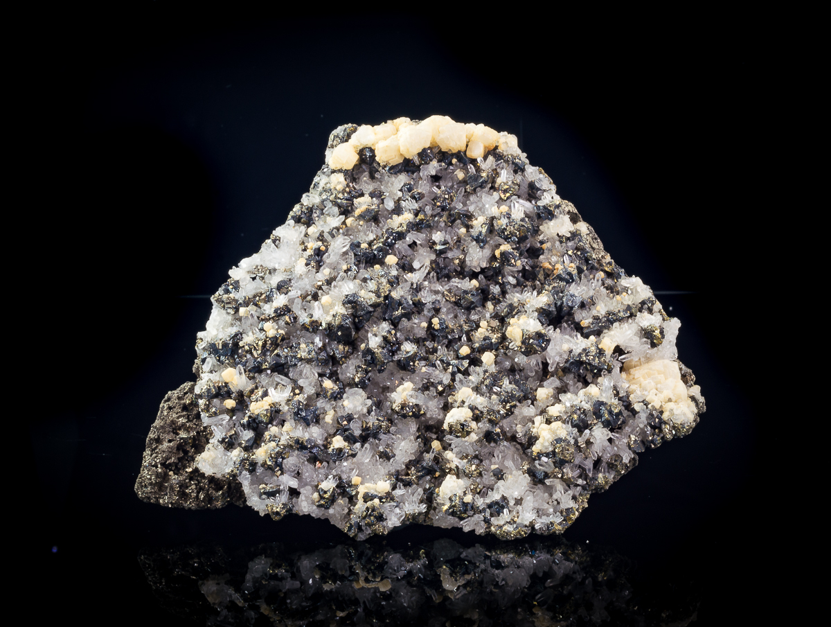 Quartz Pyrite Sphalerite & Calcite