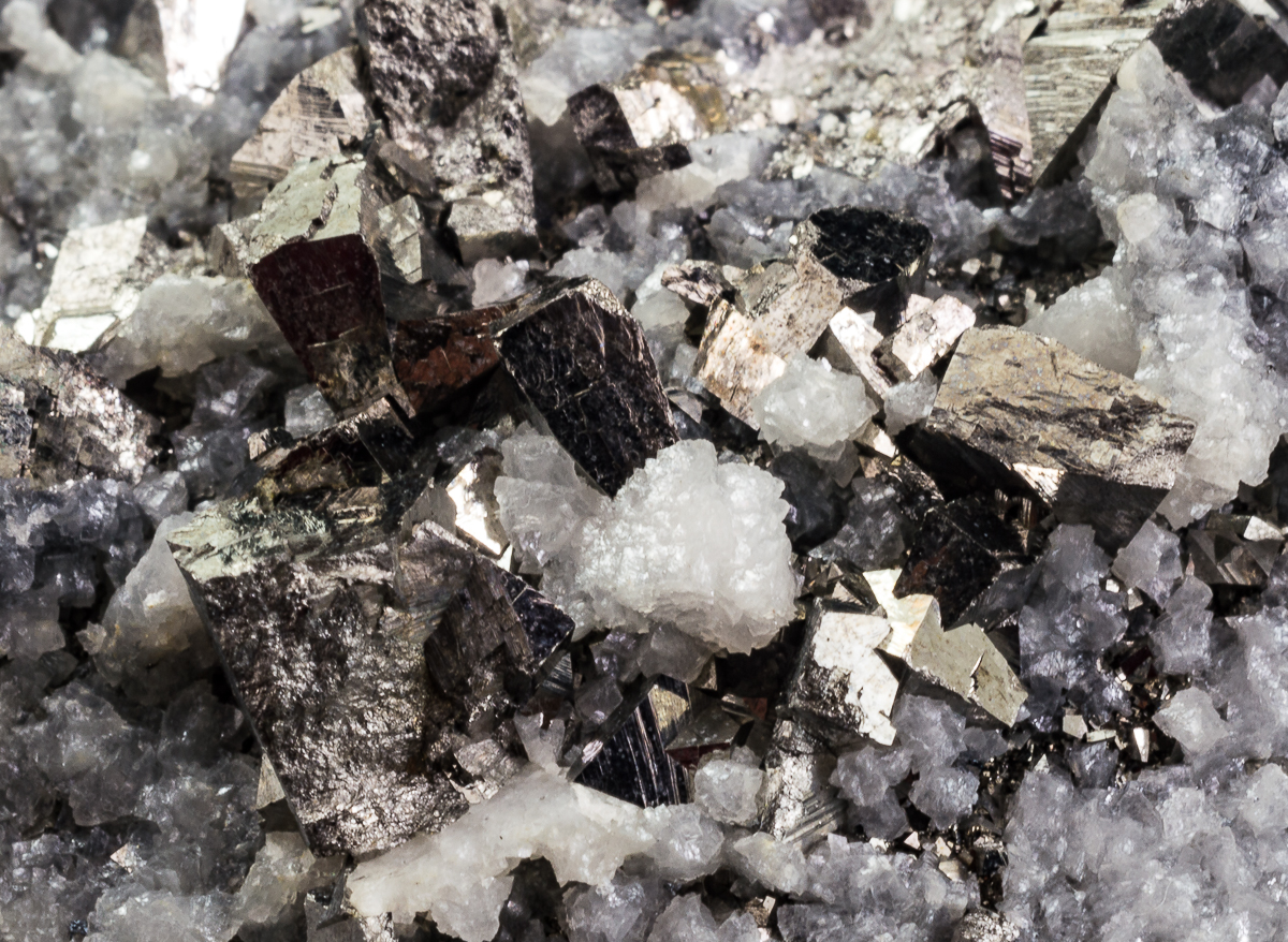 Arsenopyrite & Calcite