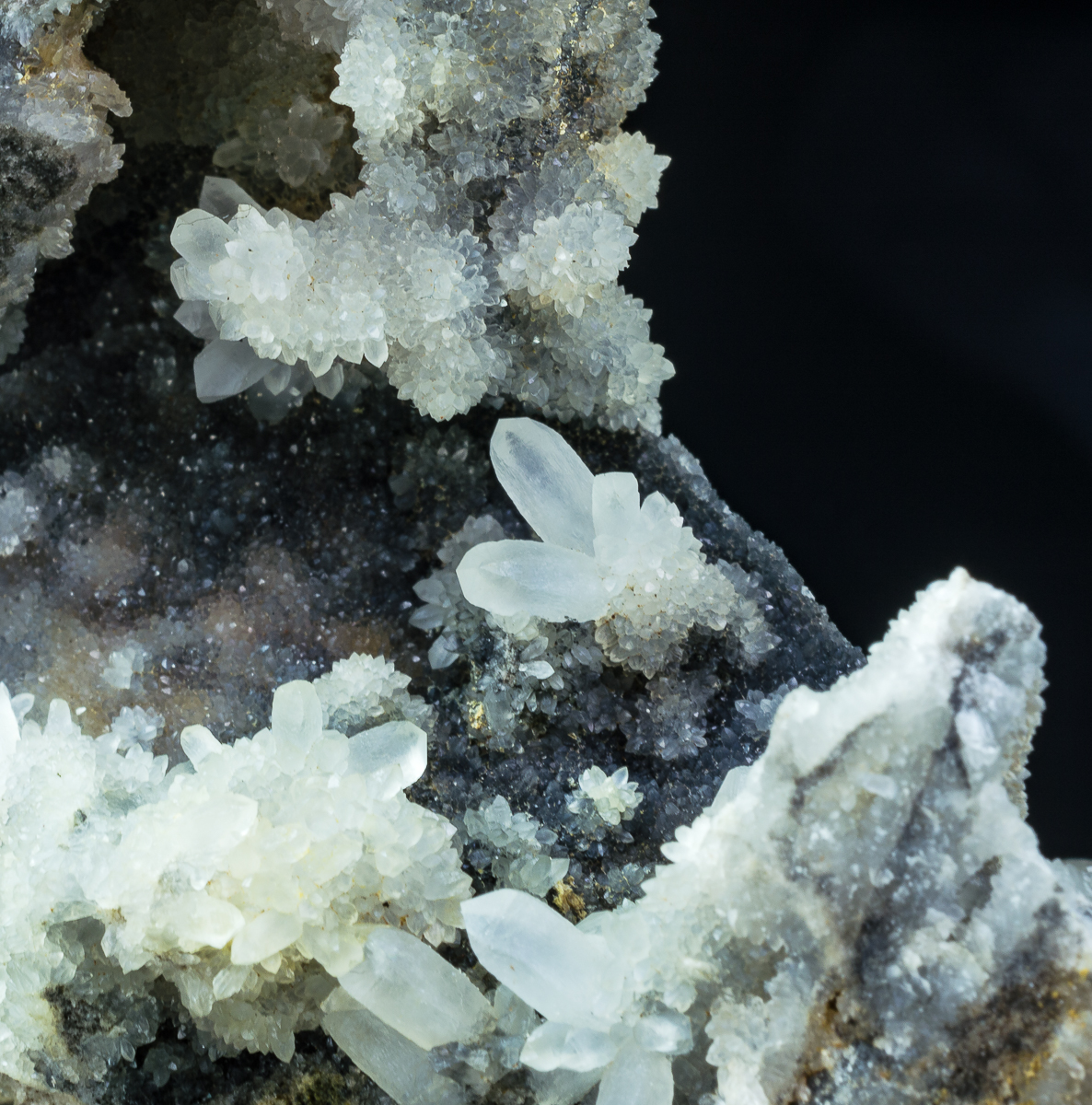 Quartz On Chalcedony