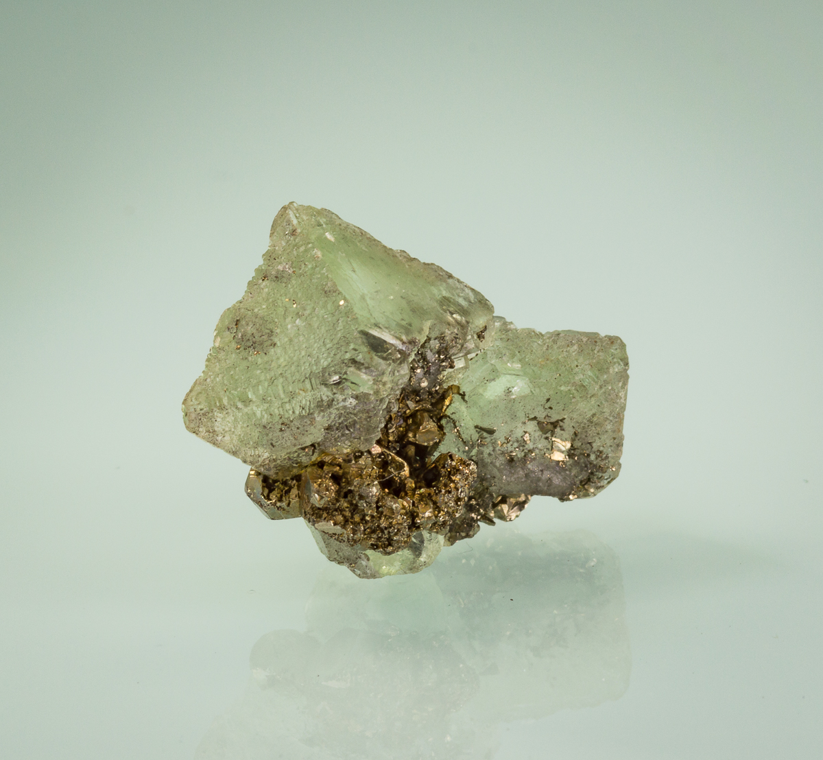 Fluorite & Pyrite