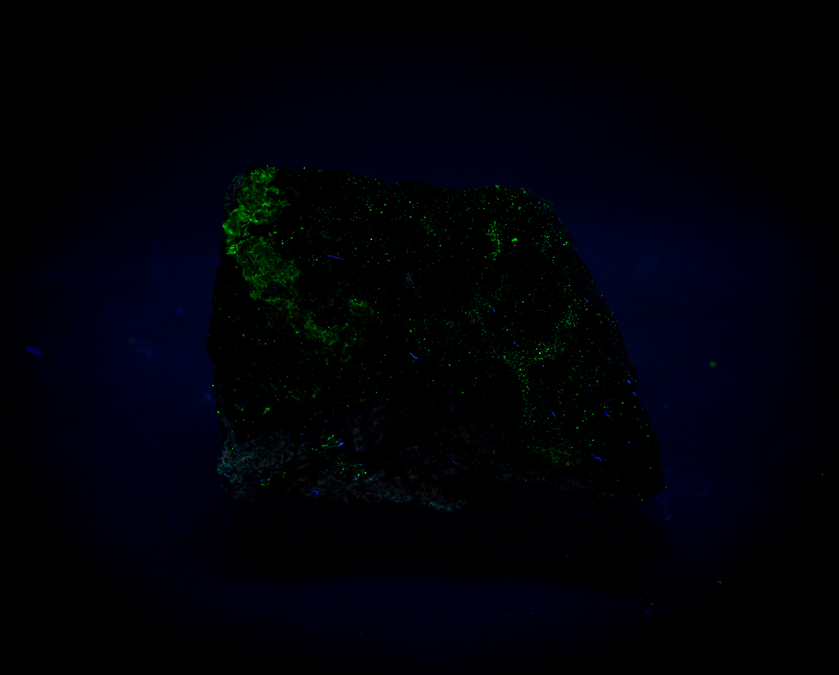 Torbernite On Quartz