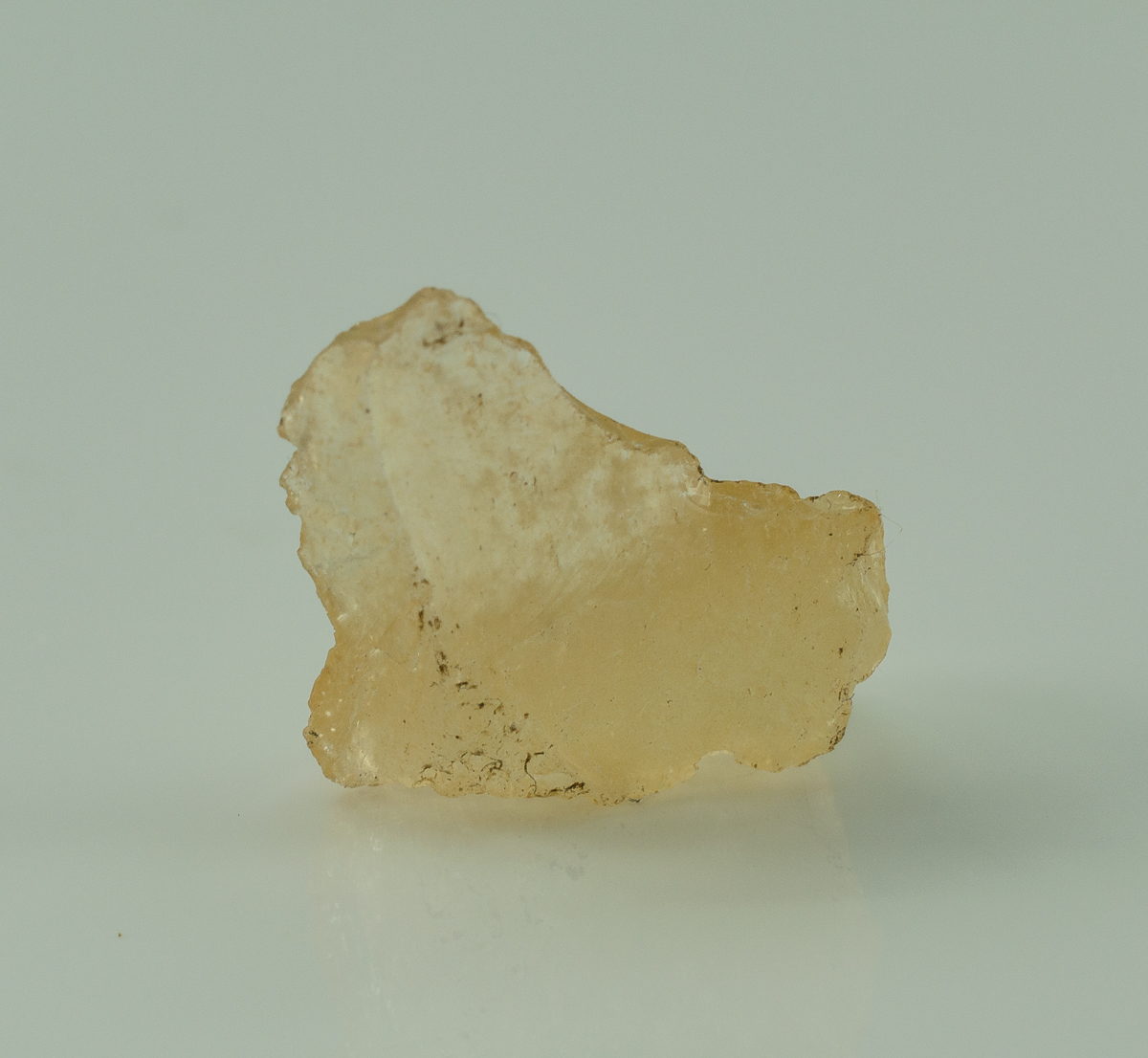 Libyan Desert Glass With Cristobalite Inclusions