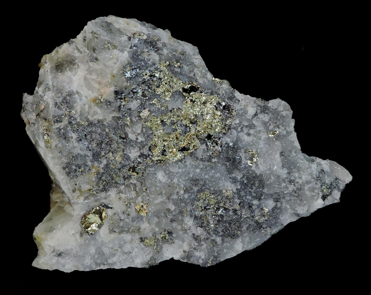 Sylvanite With Pyrite