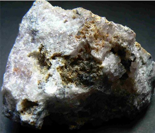 Native Silver Acanthite & Amethyst