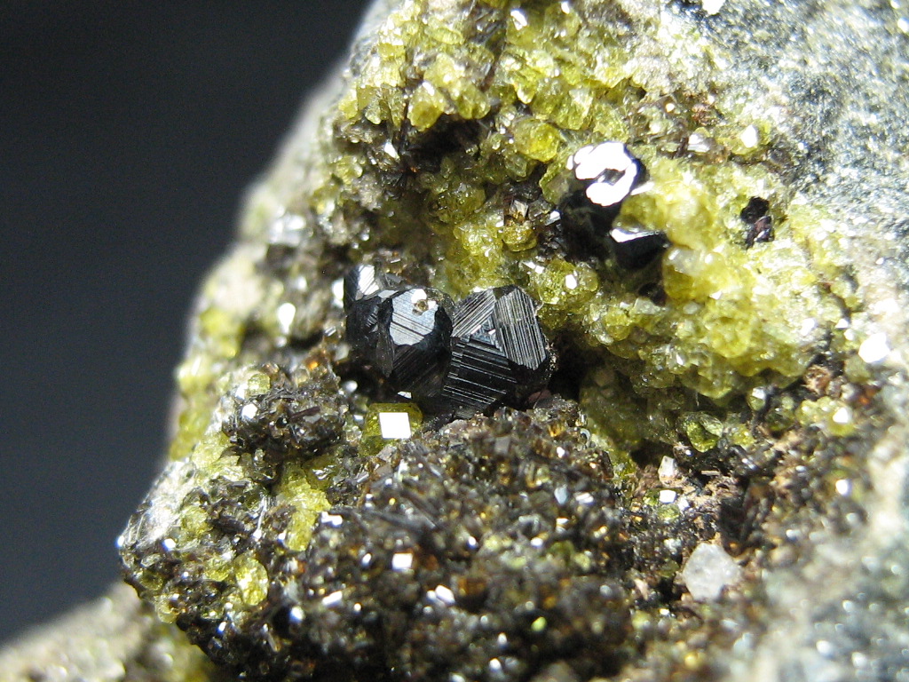 Magnetite & Diopside
