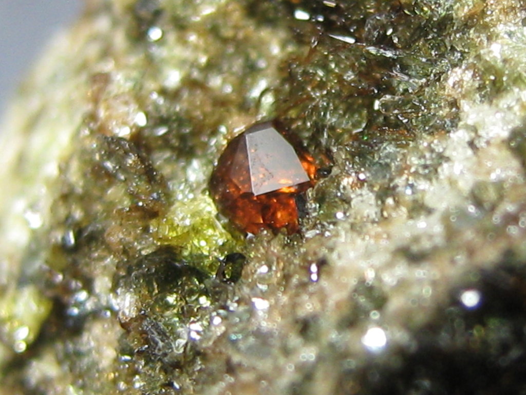 Humite & Diopside