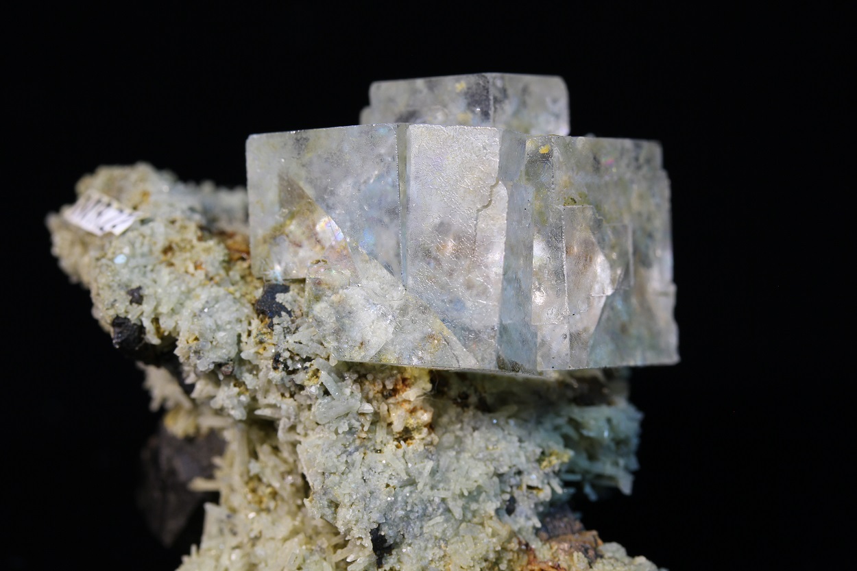 Fluorite With Pyrrhotite