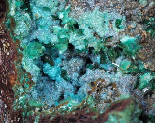 Brochantite & Chrysocolla