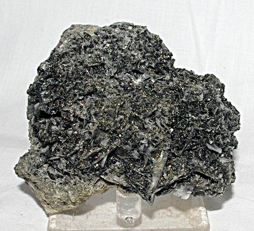 Bismuthinite Terrywallaceite Baryte & Tennantite