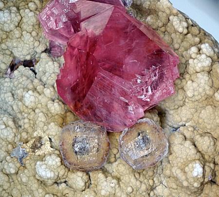 Fluorite & Rhodochrosite