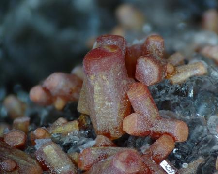 Vanadinite & Calcite