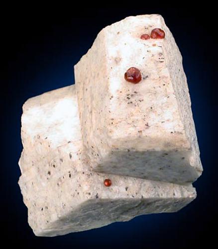 Spessartine On Microcline