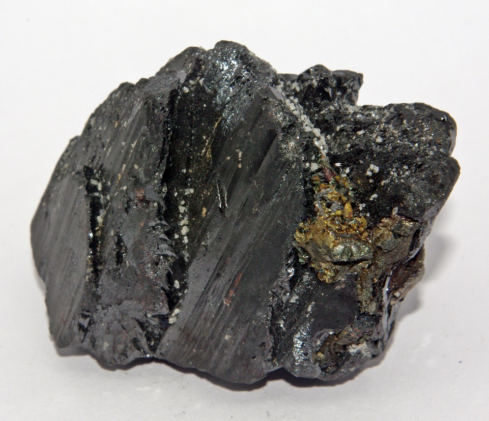 Ferberite & Chalcopyrite