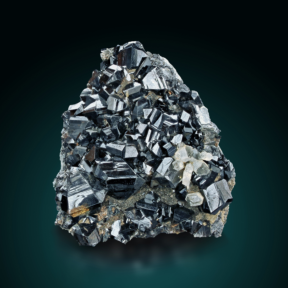 Cassiterite With Quartz