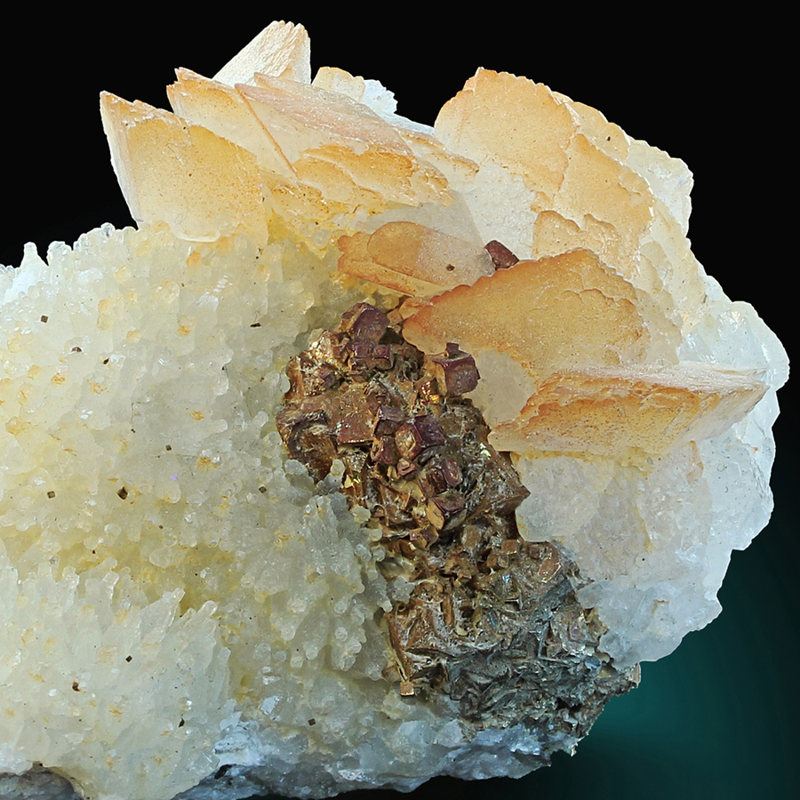 Calcite & Pyrite