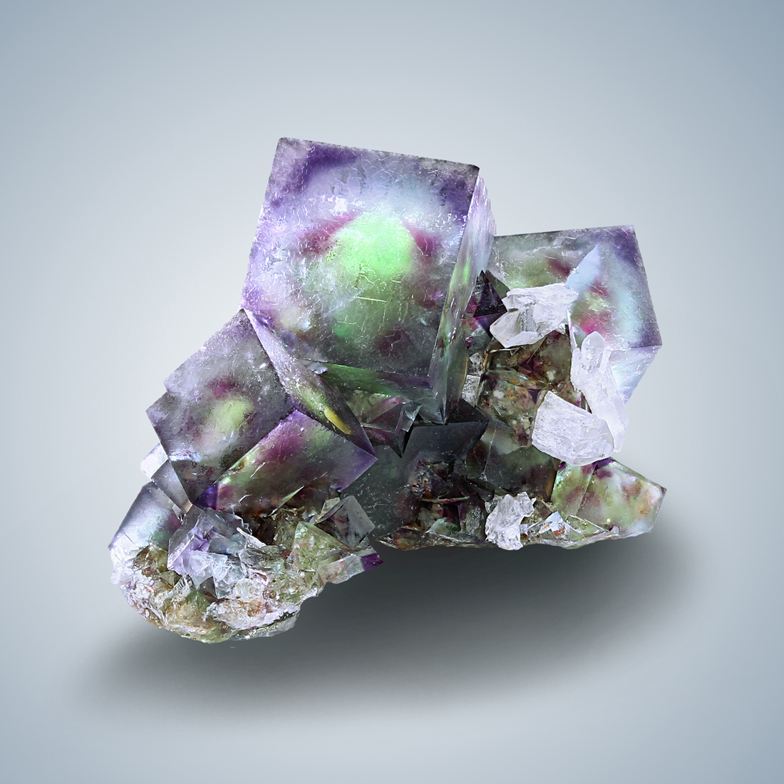 Fluorite & Quartz