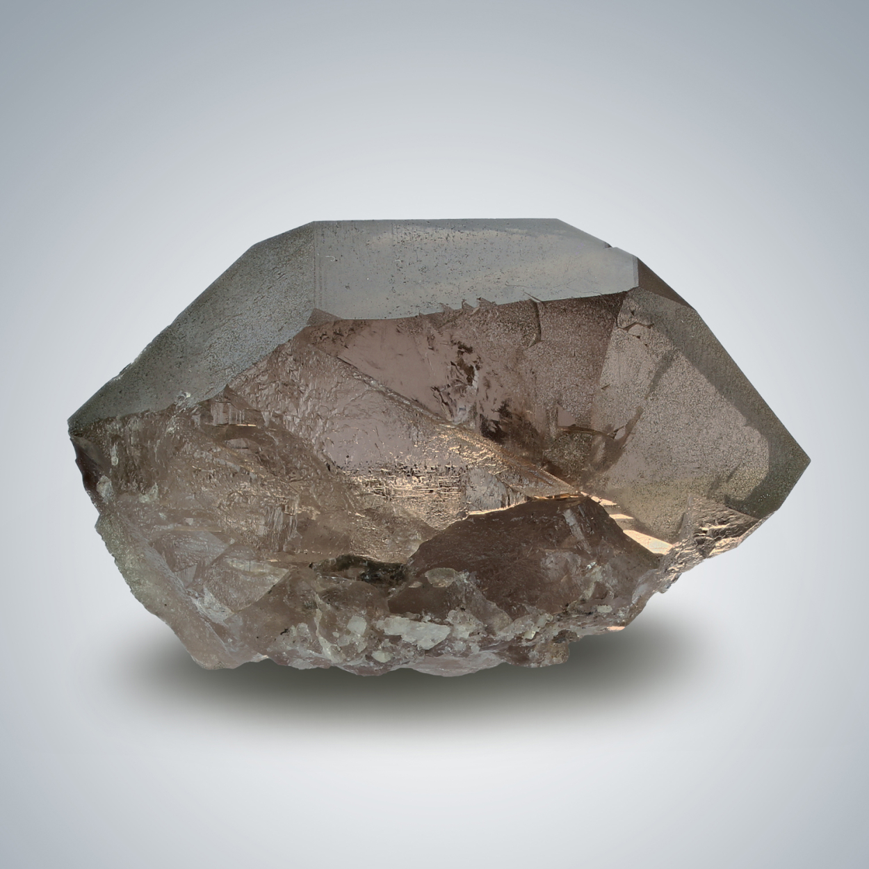 Smoky Quartz Var Gwindel