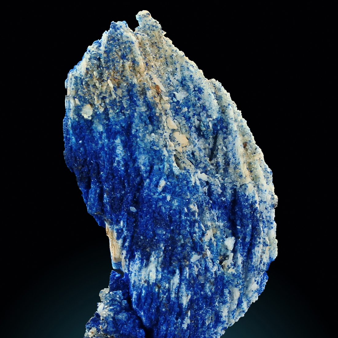 Azurite On Baryte