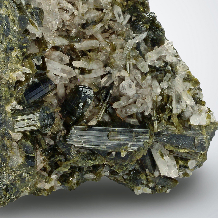 Epidote & Quartz Crystals