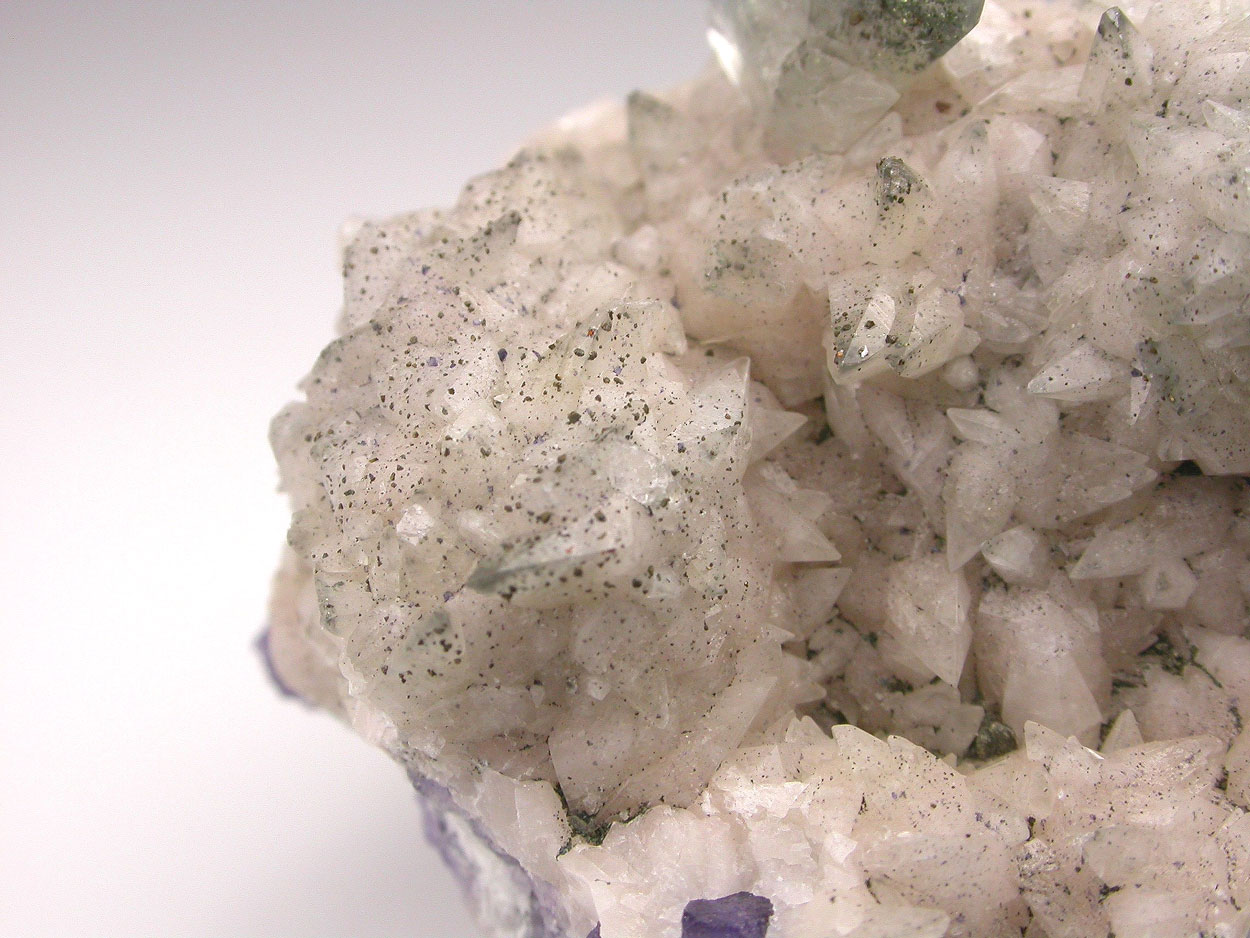 Calcite Chalcopyrite & Fluorite