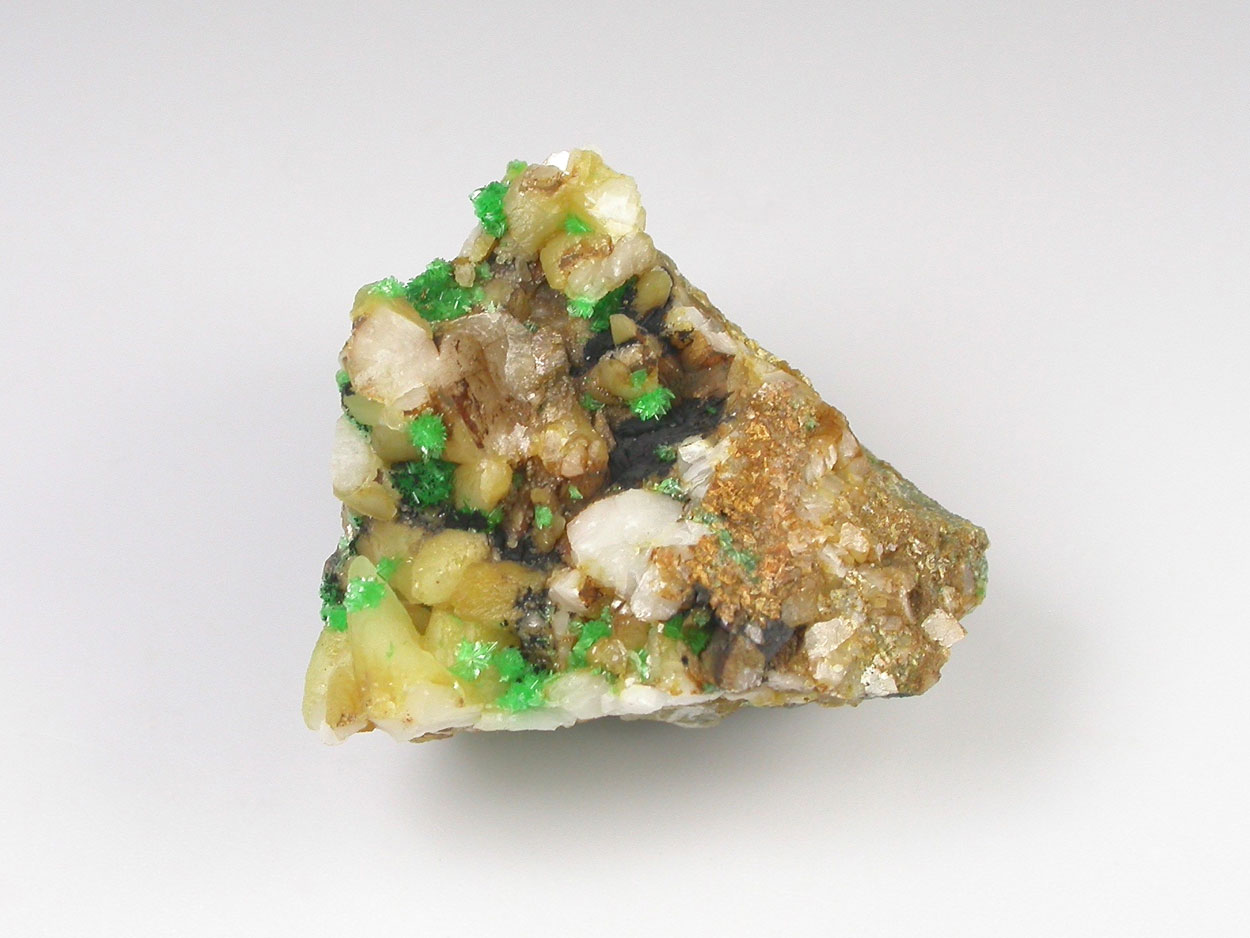 Annabergite & Calcite