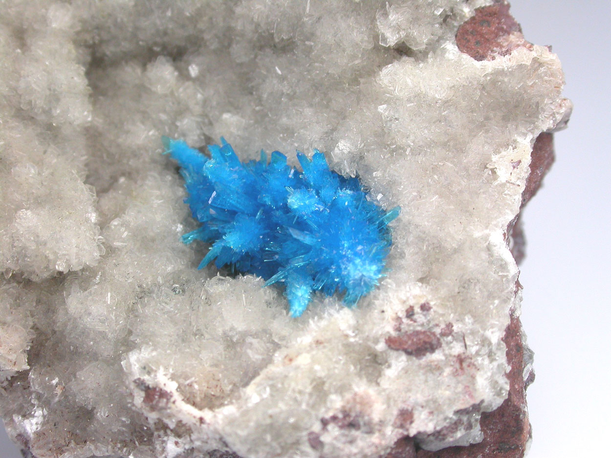 Pentagonite On Stilbite