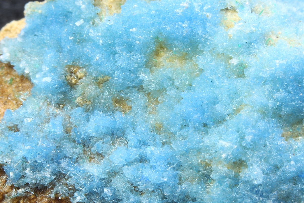 Cyanotrichite In Gypsum