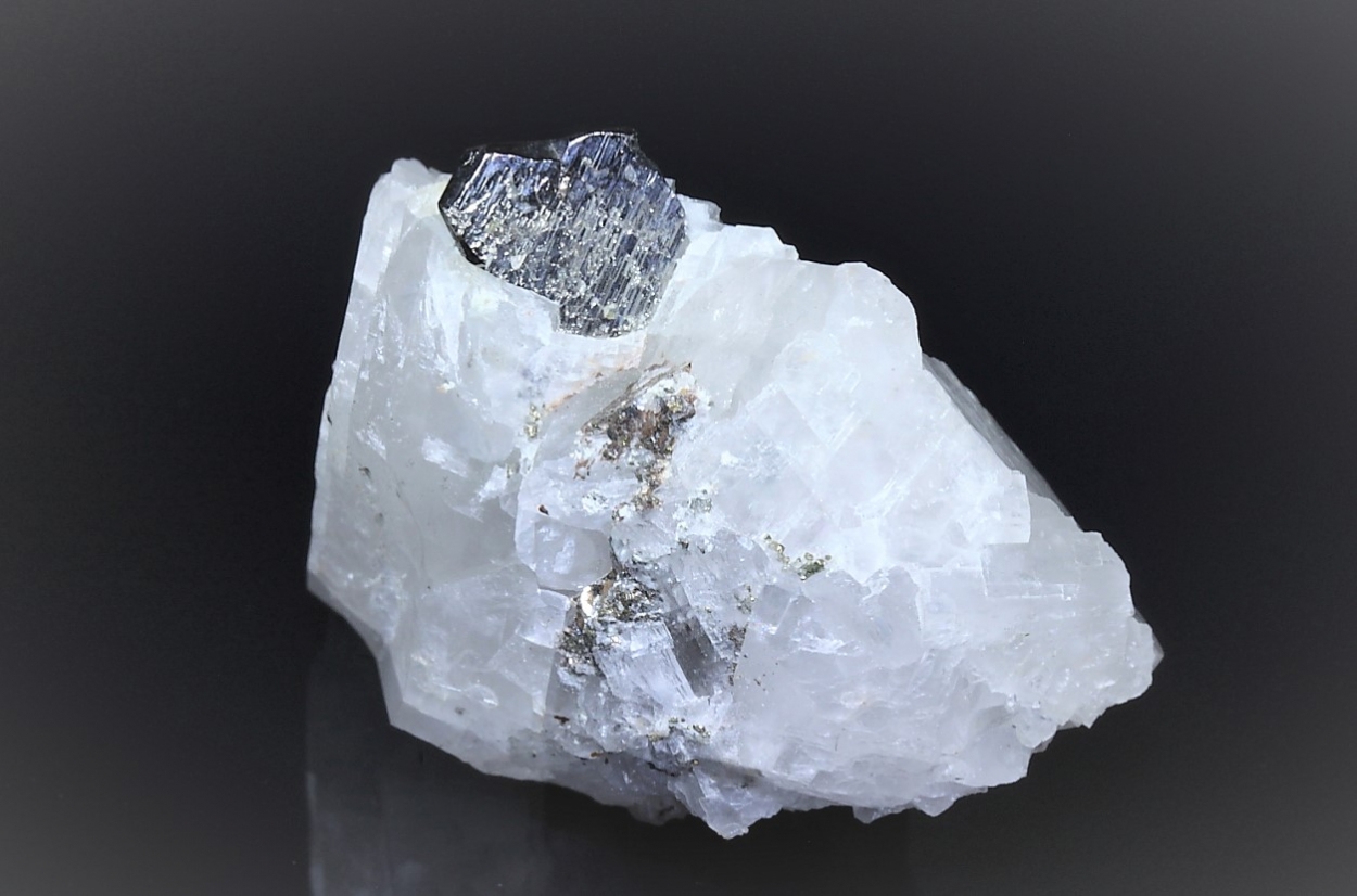 Carrollite On Calcite