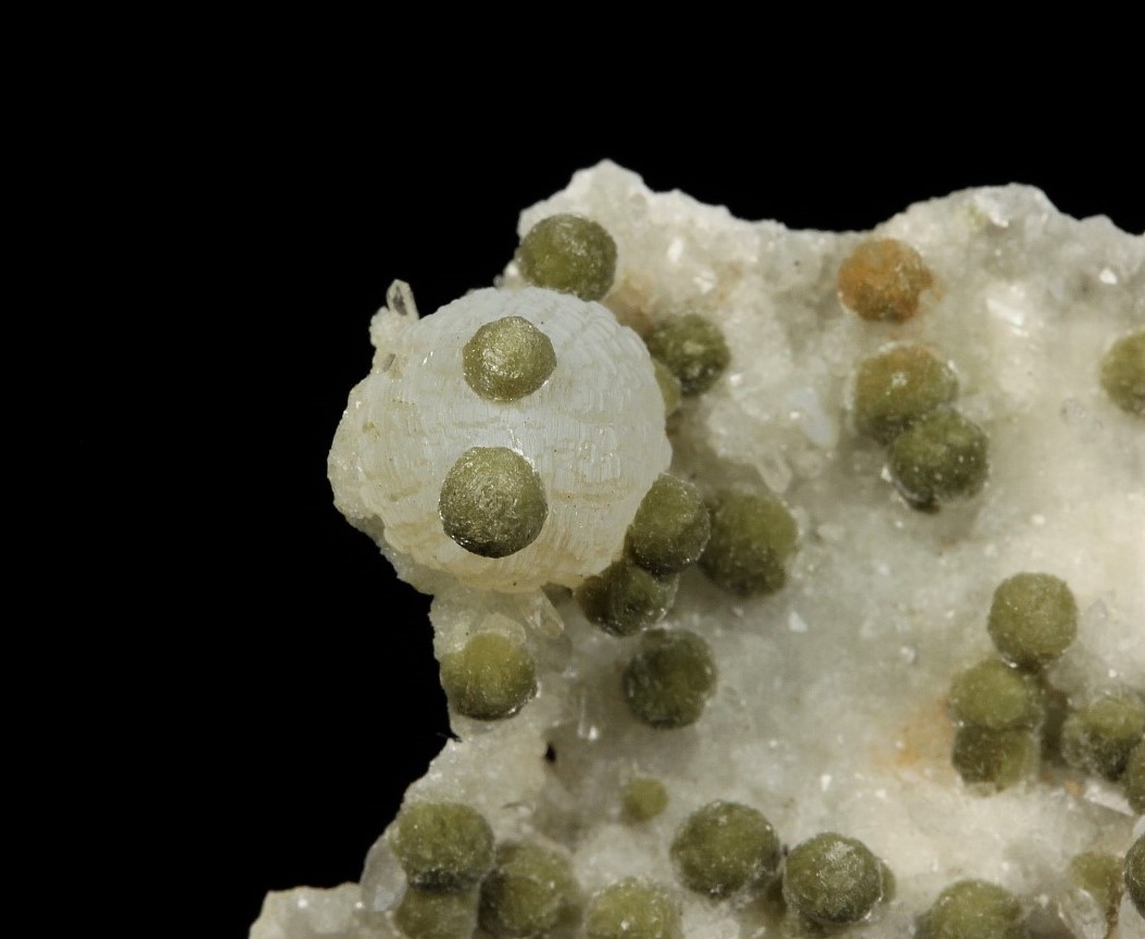 Gyrolite On Quartz